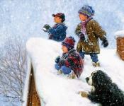 «Πρώτο χιόνι» I. Bunin.  Περίληψη μαθήματος από τον Ι.Α.  Μπουνίν